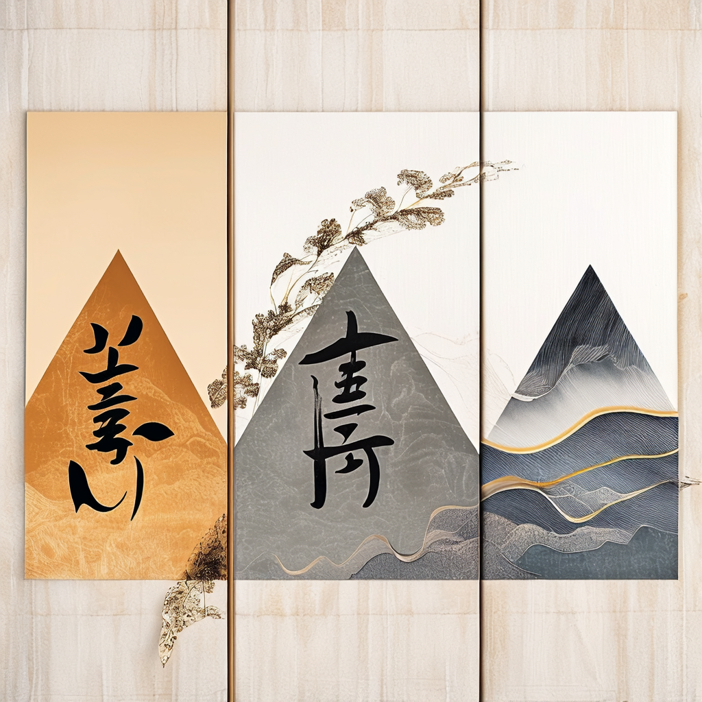 财生官杀克身的三段能量链示意图,展示越有钱越操心的命理逻辑