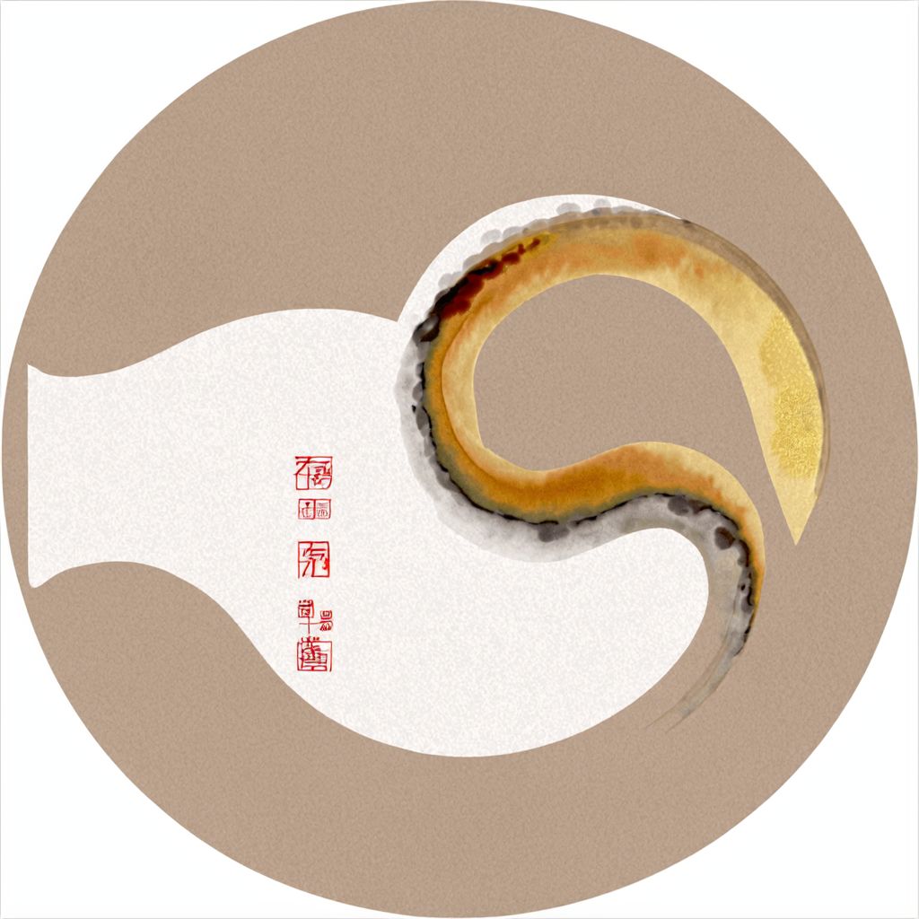 年月柱小循环与日时柱小循环通过丁壬合化木打通的双循环结构示意图