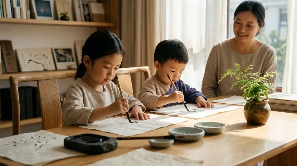 二胎取名两个孩子共用一个字：这个字是在夸人，还是在写景？