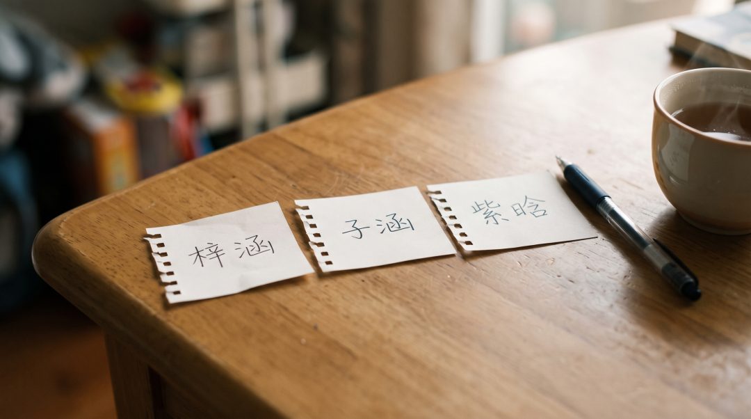 梓涵这个名字怎么样：桑梓之地，涵养之水